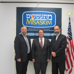 City and State Officials Visit Misaskim
