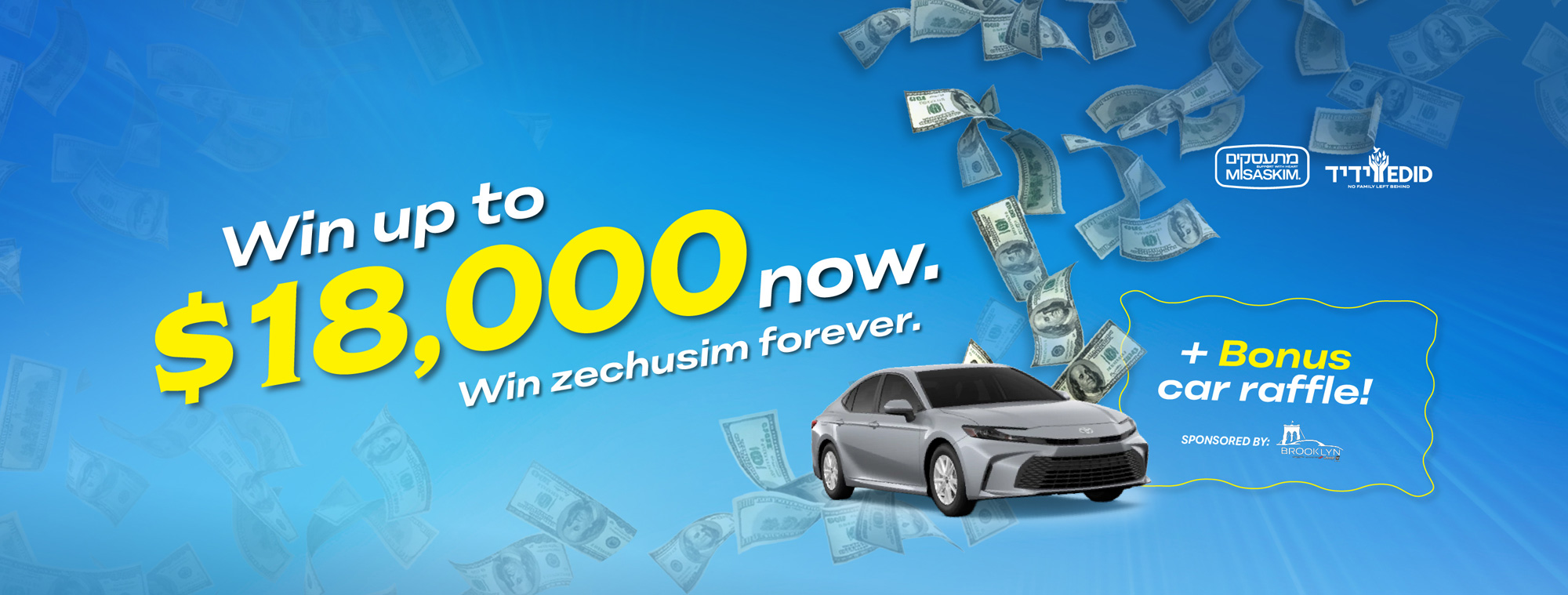 win up to $18,000