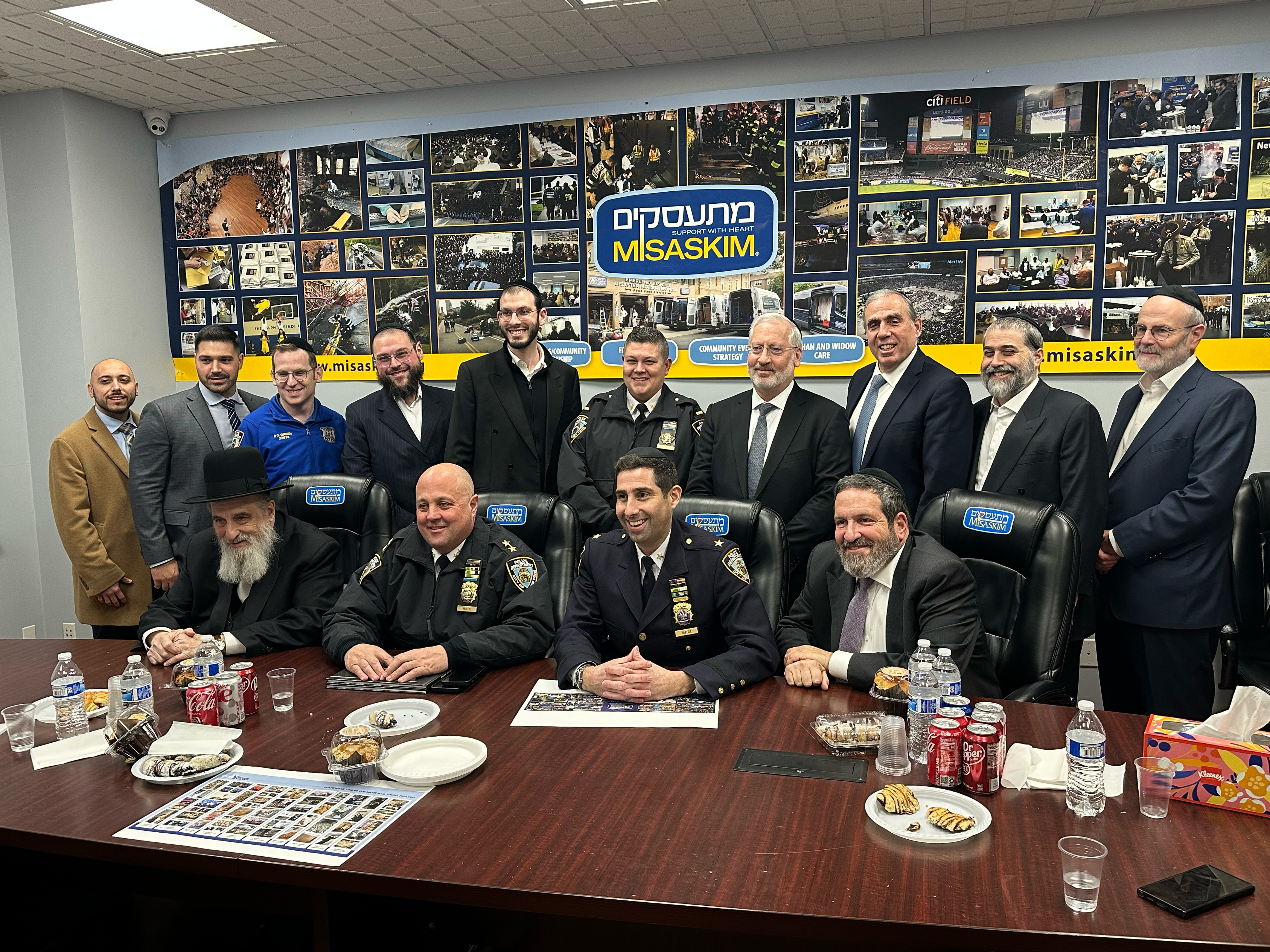 New NYPD Brooklyn South Chief Minch Visits Boro Park, Meets Key Community Organizations