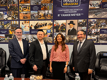 Misaskim meets with City Councilwoman Inna Vernikov