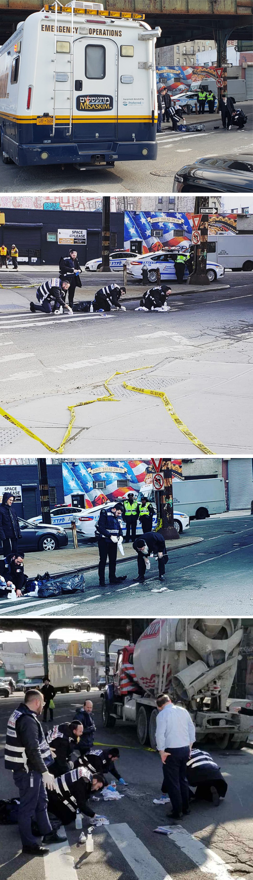 TRAGEDY IN BORO PARK: Elderly Jewish Man Struck & Killed By Truck on McDonald Ave