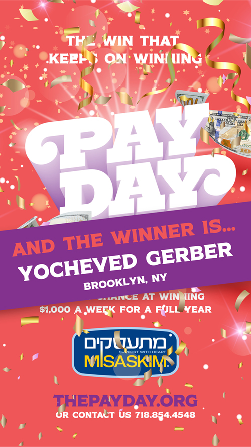 CONGRATULATIONS. . . AND THE WINNER IS. . .