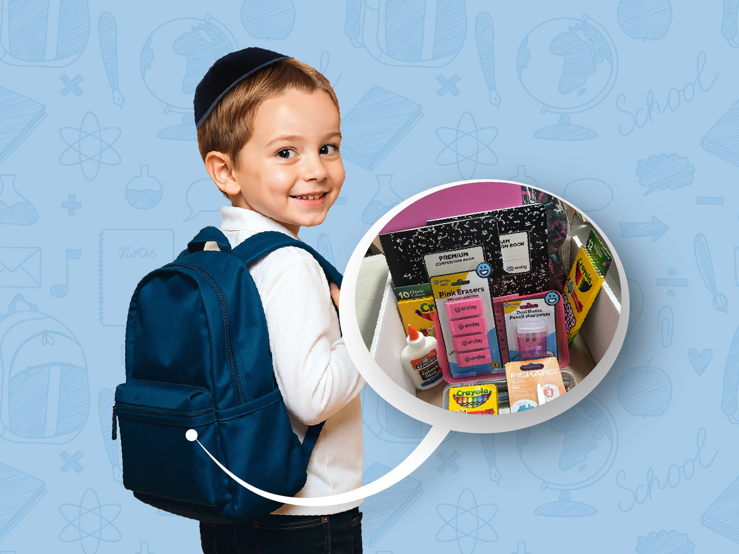 Back to school with a fully loaded briefcase